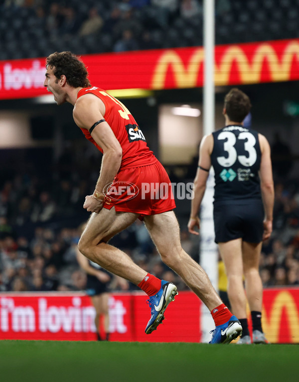 AFL 2025 Round 22 - Carlton v Gold Coast - A-61227344