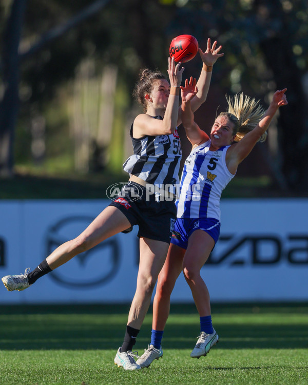 VFLW 2025 Qualifying Final - North Melbourne Werribee v Collingwood - A-61227392