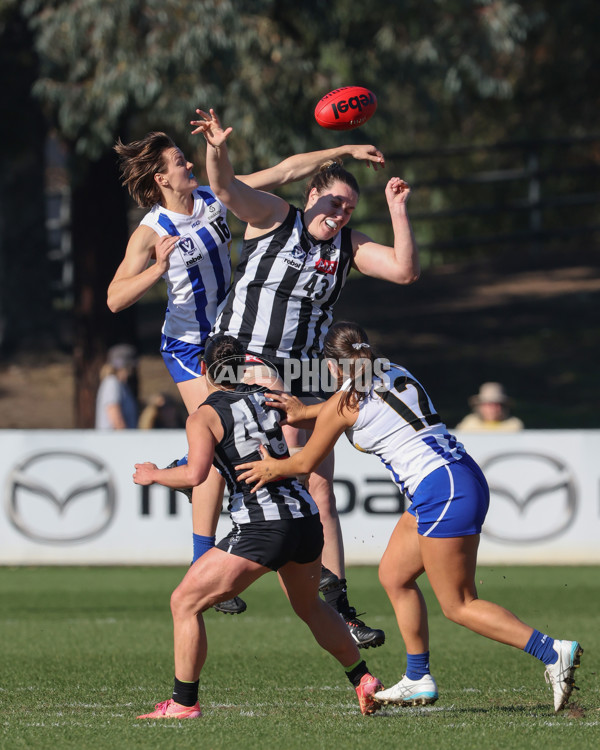 VFLW 2025 Qualifying Final - North Melbourne Werribee v Collingwood - A-61227393