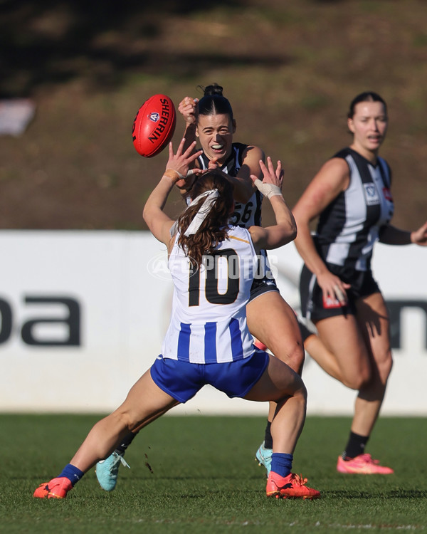 VFLW 2025 Qualifying Final - North Melbourne Werribee v Collingwood - A-61228045