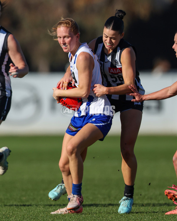 VFLW 2025 Qualifying Final - North Melbourne Werribee v Collingwood - A-61228046