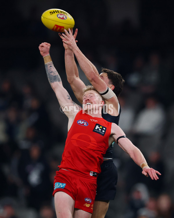 AFL 2025 Round 22 - Carlton v Gold Coast - A-61232598