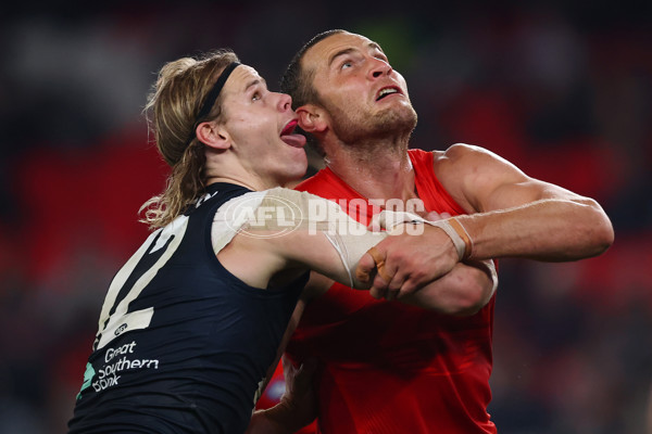 AFL 2025 Round 22 - Carlton v Gold Coast - A-61232602