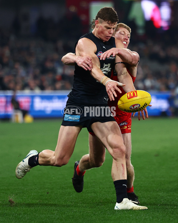 AFL 2025 Round 22 - Carlton v Gold Coast - A-61232608