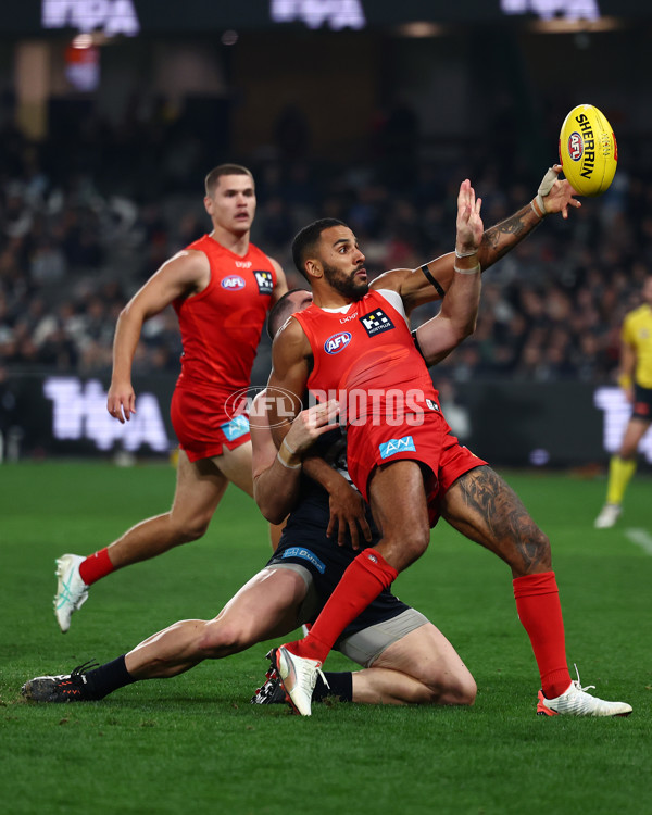 AFL 2025 Round 22 - Carlton v Gold Coast - A-61232620