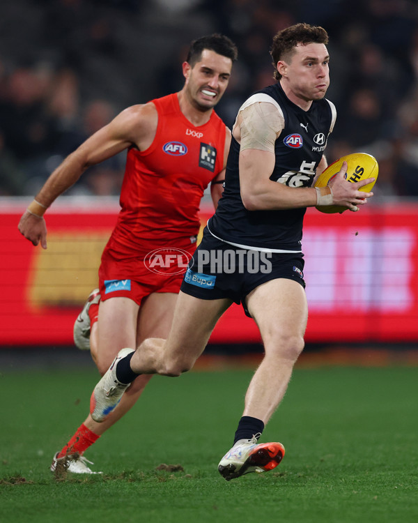 AFL 2025 Round 22 - Carlton v Gold Coast - A-61232622