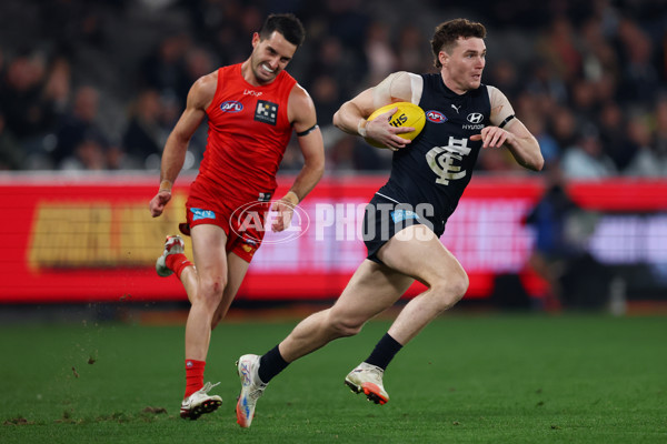 AFL 2025 Round 22 - Carlton v Gold Coast - A-61233287