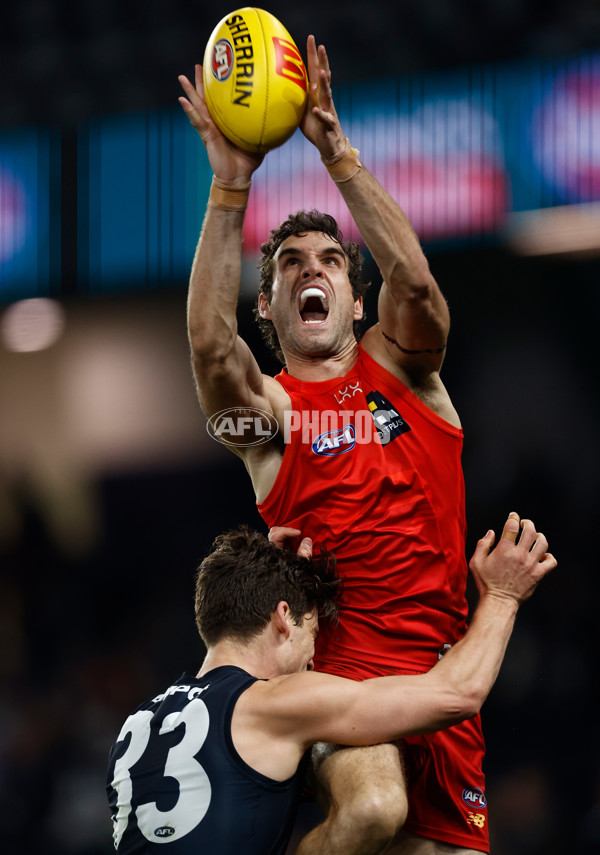 AFL 2025 Round 22 - Carlton v Gold Coast - A-61233298