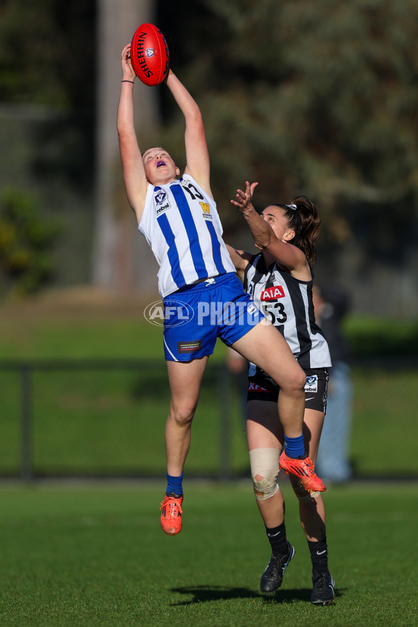 VFLW 2025 Qualifying Final - North Melbourne Werribee v Collingwood - A-61233328