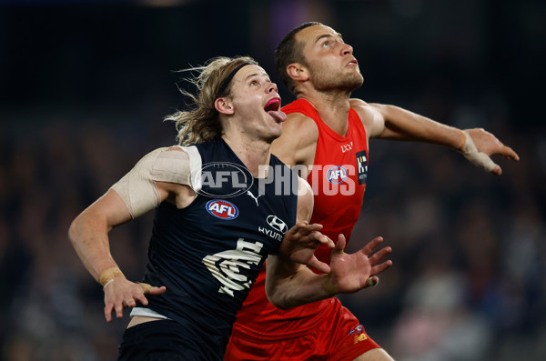 AFL 2025 Round 22 - Carlton v Gold Coast - A-61234785