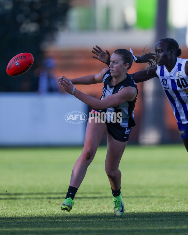 VFLW 2025 Qualifying Final - North Melbourne Werribee v Collingwood - A-61234796