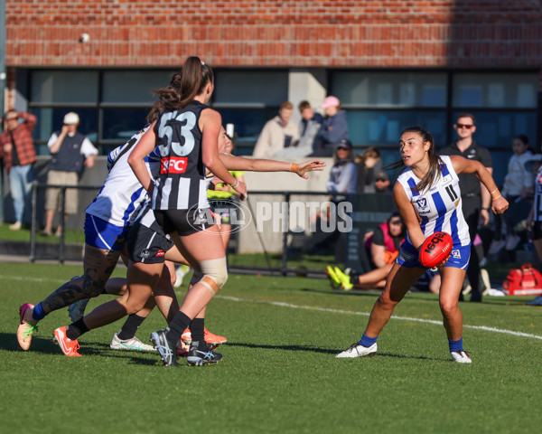 VFLW 2025 Qualifying Final - North Melbourne Werribee v Collingwood - A-61234797