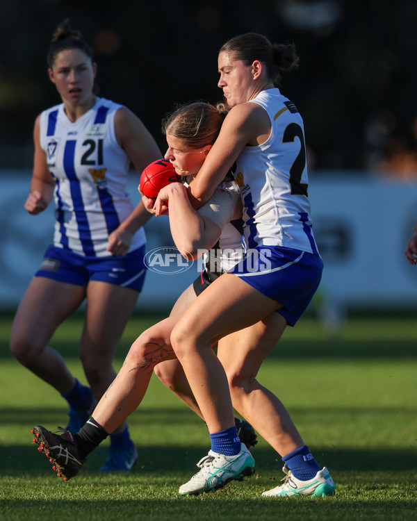 VFLW 2025 Qualifying Final - North Melbourne Werribee v Collingwood - A-61236060