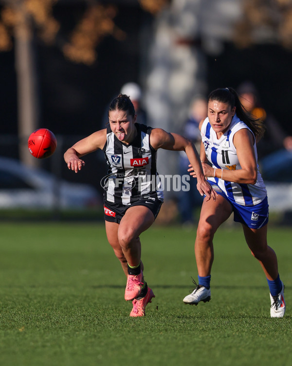 VFLW 2025 Qualifying Final - North Melbourne Werribee v Collingwood - A-61237453