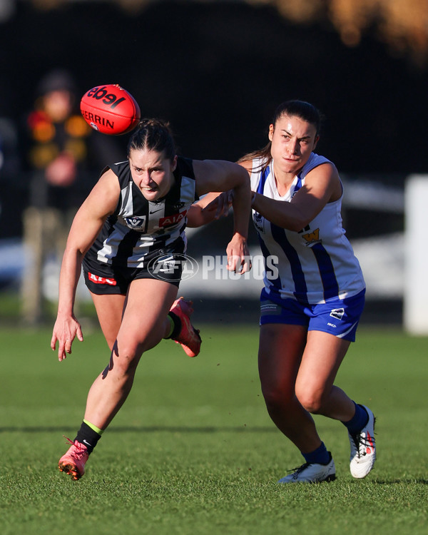 VFLW 2025 Qualifying Final - North Melbourne Werribee v Collingwood - A-61238330