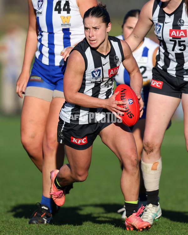 VFLW 2025 Qualifying Final - North Melbourne Werribee v Collingwood - A-61238389