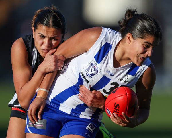 VFLW 2025 Qualifying Final - North Melbourne Werribee v Collingwood - A-61239944