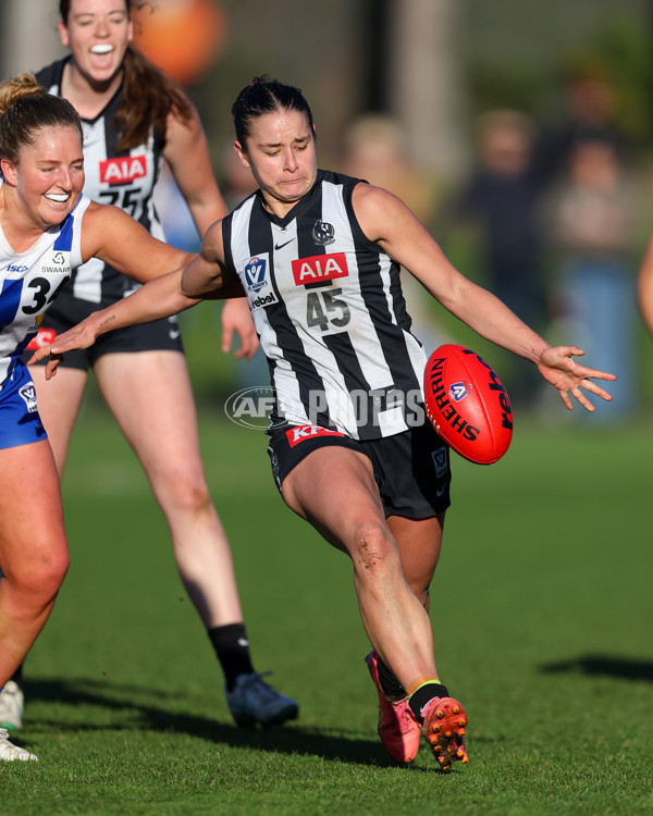 VFLW 2025 Qualifying Final - North Melbourne Werribee v Collingwood - A-61239950