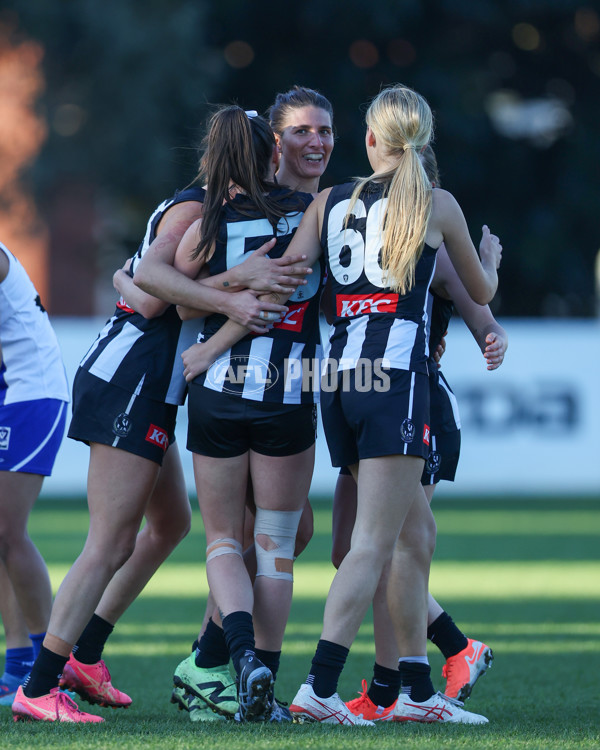 VFLW 2025 Qualifying Final - North Melbourne Werribee v Collingwood - A-61239951