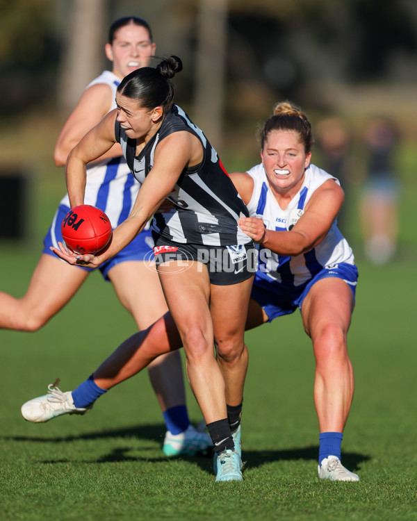 VFLW 2025 Qualifying Final - North Melbourne Werribee v Collingwood - A-61239954