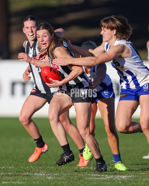 VFLW 2025 Qualifying Final - North Melbourne Werribee v Collingwood - A-61239988