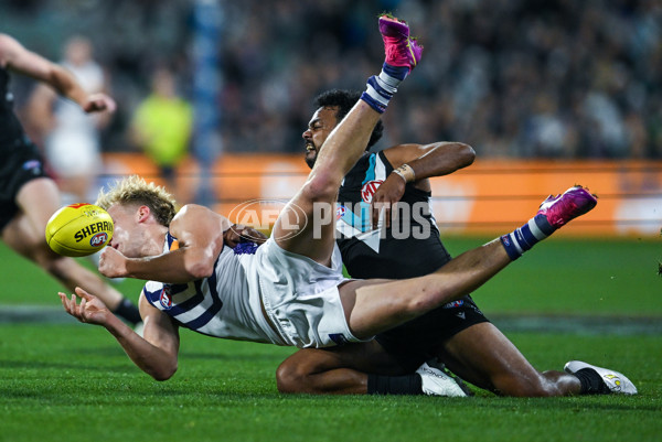 AFL 2025 Round 22 - Port Adelaide v Fremantle - A-61242856
