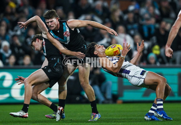 AFL 2025 Round 22 - Port Adelaide v Fremantle - A-61244422
