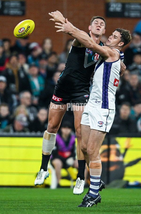 AFL 2025 Round 22 - Port Adelaide v Fremantle - A-61245615