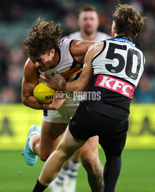 AFL 2025 Round 22 - Port Adelaide v Fremantle - A-61245623