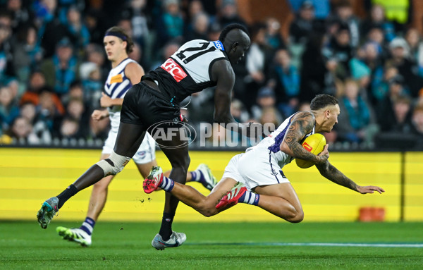 AFL 2025 Round 22 - Port Adelaide v Fremantle - A-61245625
