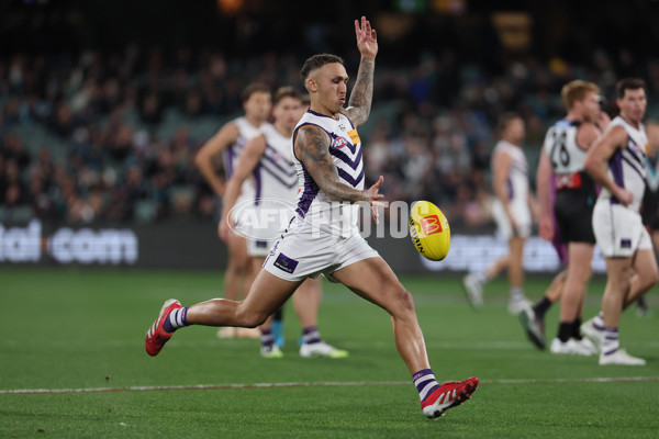 AFL 2025 Round 22 - Port Adelaide v Fremantle - A-61245635