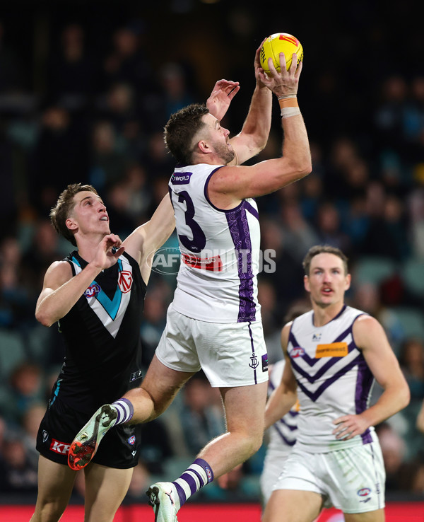 AFL 2025 Round 22 - Port Adelaide v Fremantle - A-61245646
