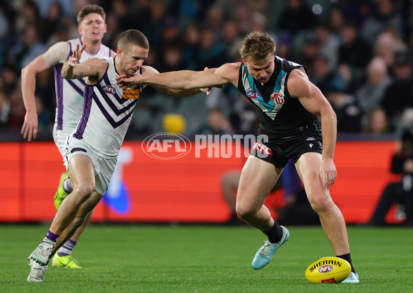 AFL 2025 Round 22 - Port Adelaide v Fremantle - A-61245658