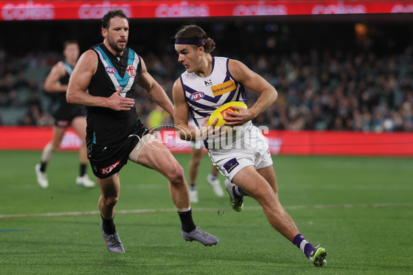 AFL 2025 Round 22 - Port Adelaide v Fremantle - A-61245668