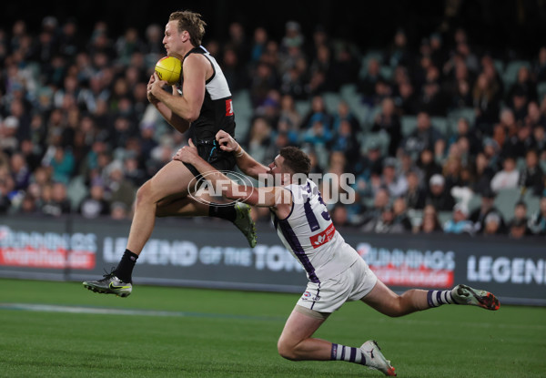 AFL 2025 Round 22 - Port Adelaide v Fremantle - A-61245687