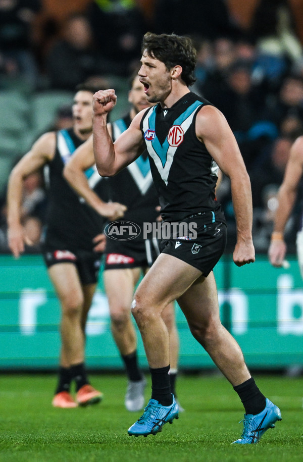 AFL 2025 Round 22 - Port Adelaide v Fremantle - A-61245689