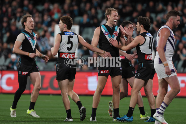 AFL 2025 Round 22 - Port Adelaide v Fremantle - A-61245691