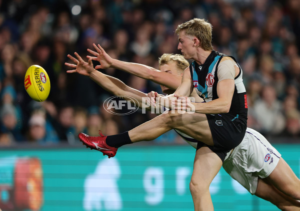 AFL 2025 Round 22 - Port Adelaide v Fremantle - A-61247319