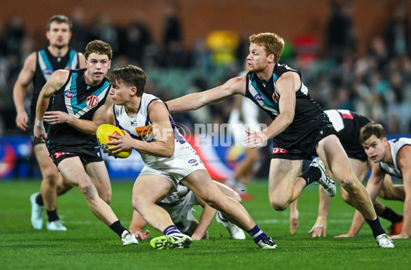 AFL 2025 Round 22 - Port Adelaide v Fremantle - A-61247346
