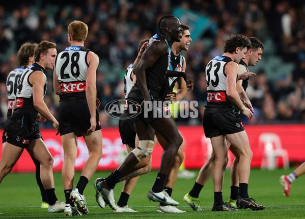 AFL 2025 Round 22 - Port Adelaide v Fremantle - A-61247373