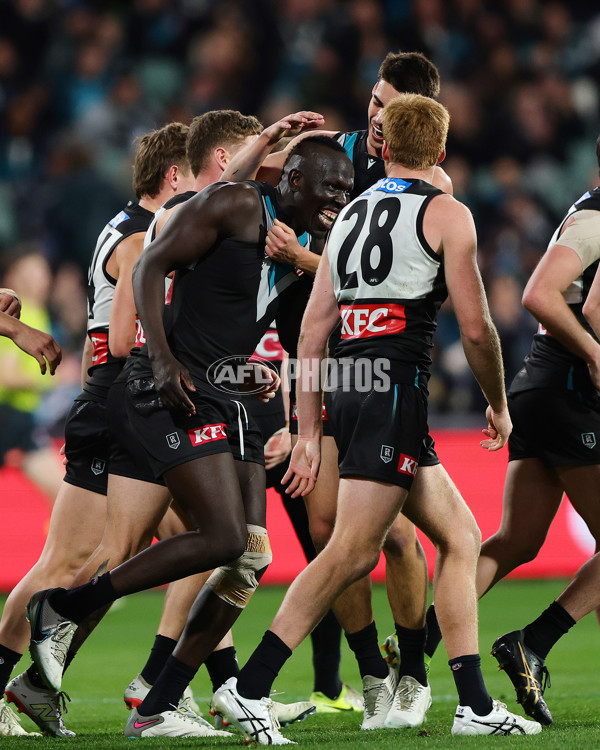 AFL 2025 Round 22 - Port Adelaide v Fremantle - A-61248223