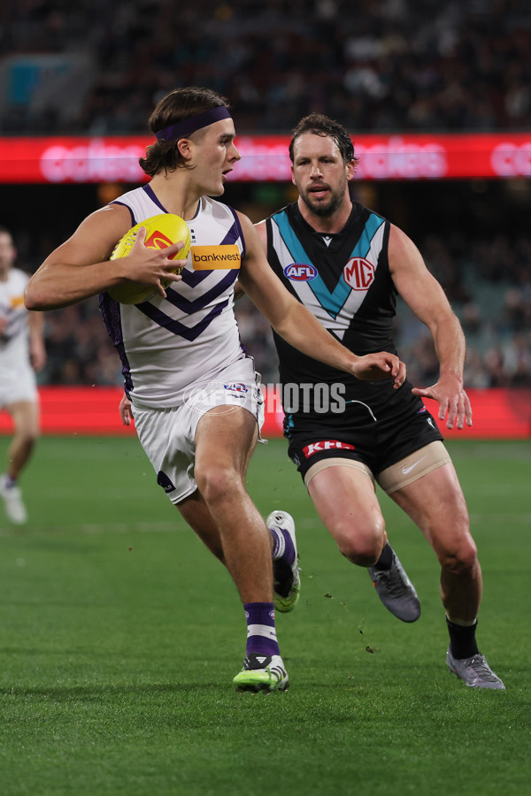 AFL 2025 Round 22 - Port Adelaide v Fremantle - A-61248235