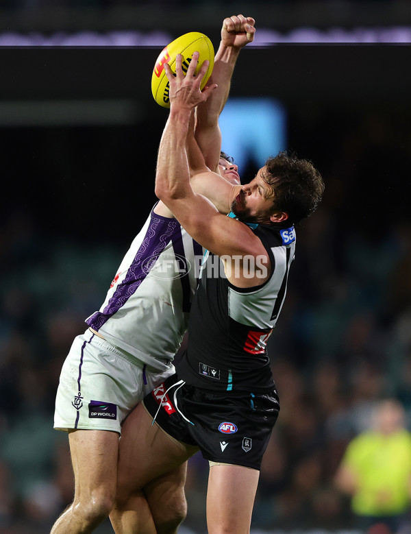 AFL 2025 Round 22 - Port Adelaide v Fremantle - A-61248268