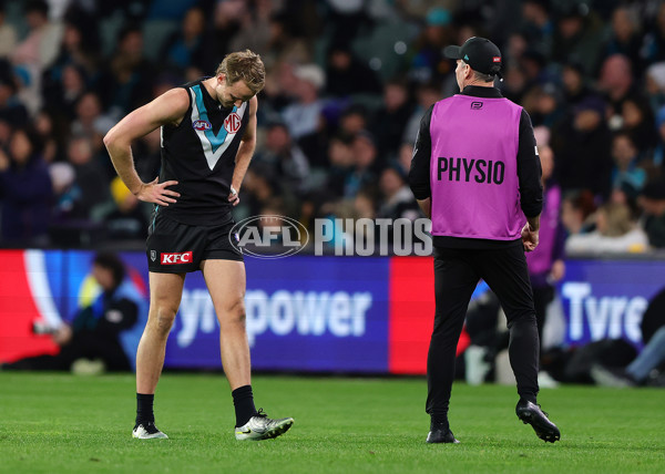 AFL 2025 Round 22 - Port Adelaide v Fremantle - A-61248269