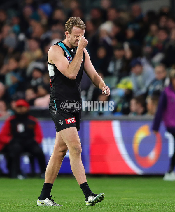 AFL 2025 Round 22 - Port Adelaide v Fremantle - A-61248280