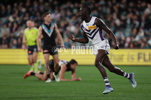 AFL 2025 Round 22 - Port Adelaide v Fremantle - A-61248281