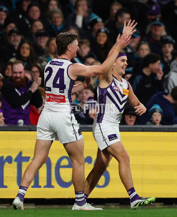 AFL 2025 Round 22 - Port Adelaide v Fremantle - A-61248283