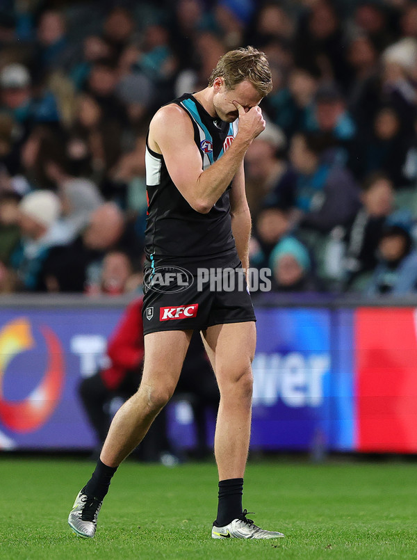 AFL 2025 Round 22 - Port Adelaide v Fremantle - A-61248284