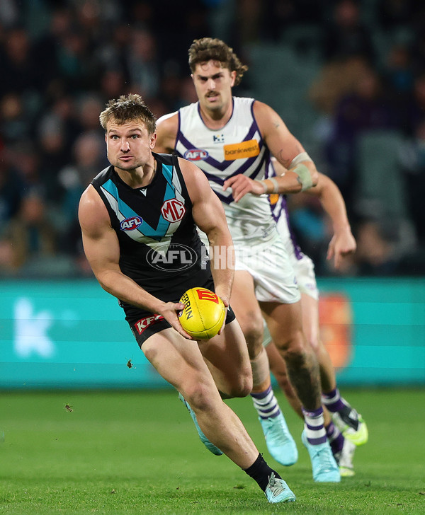 AFL 2025 Round 22 - Port Adelaide v Fremantle - A-61248297