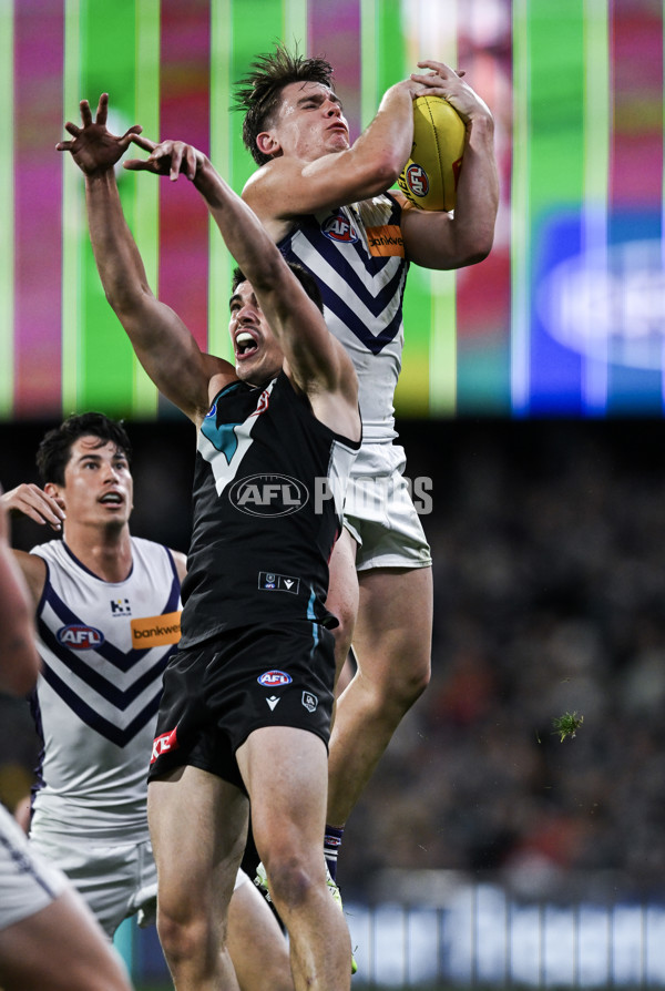 AFL 2025 Round 22 - Port Adelaide v Fremantle - A-61248304